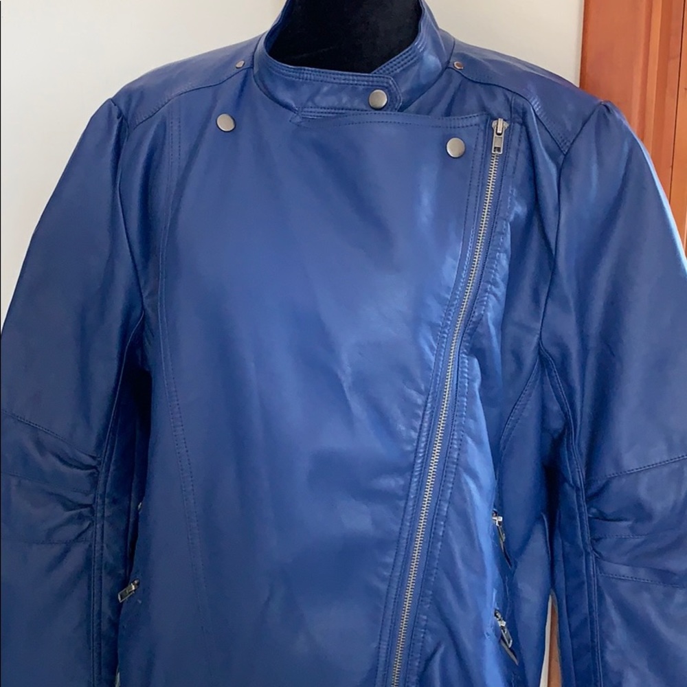 Active Pu Leather Jacket - image 1